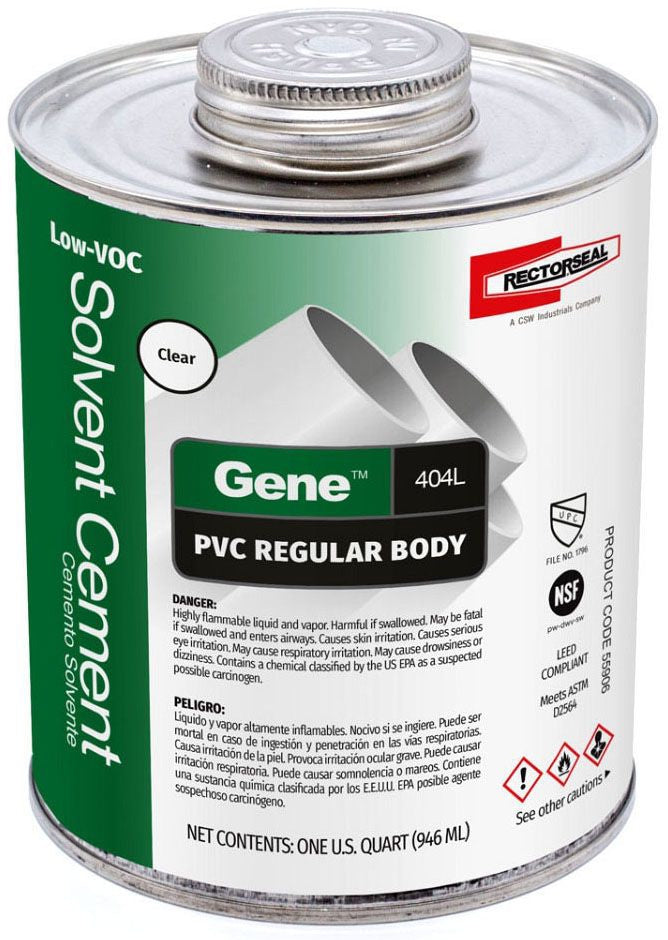 RECTORSEAL Rectorseal 55906 404L Gene 1 Quart Cement