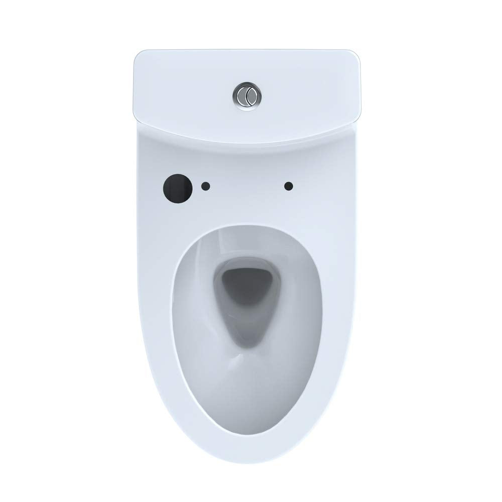 TOTO Toto CST646CEMFGAT40#01 Aquia IV elongated toilet 1.28 & 0.8 GPF 12in rough MS446124CEMG#01