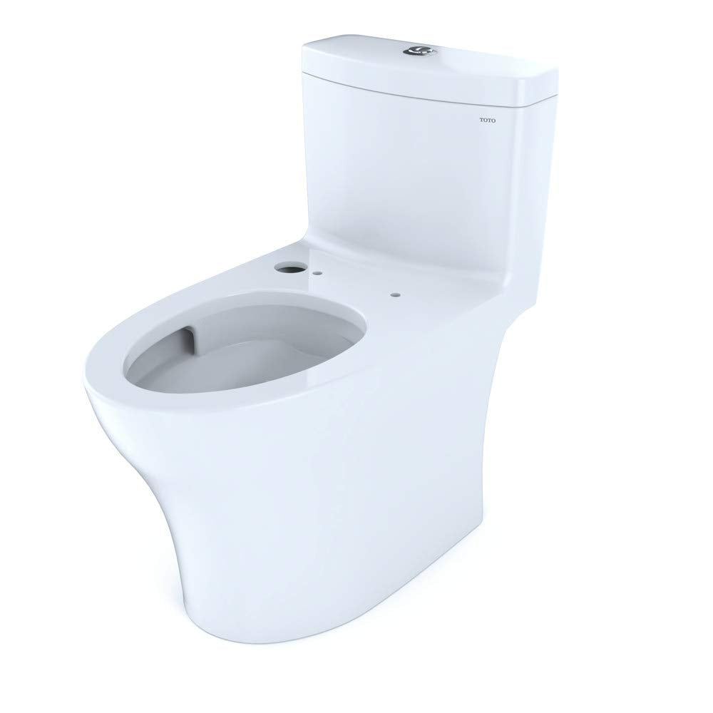 TOTO Toto CST646CEMFGAT40#01 Aquia IV elongated toilet 1.28 & 0.8 GPF 12in rough MS446124CEMG#01