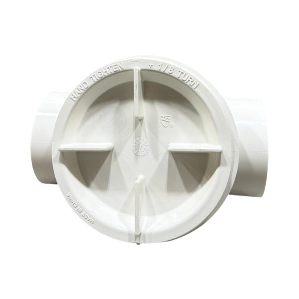 WAL-RICH Wal-Rich 0417406 4 Inch x 4 Inch PVC Backwater Valve