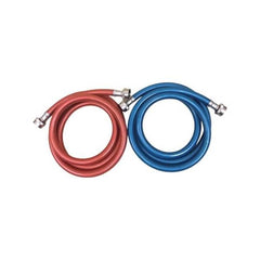 WAL-RICH Wal-Rich 0802702 Ultra Stainless Steel Washing Machine Hoses 3/4 inches FHT x 6 feet