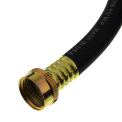 WAL-RICH Wal-Rich 0802504 heavy duty rubber washing machine inlet hose 4 feet