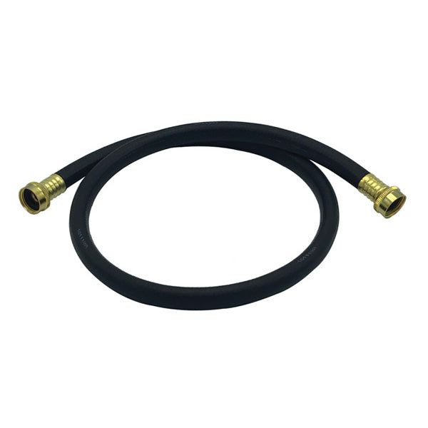 WAL-RICH Wal-Rich 0802504 heavy duty rubber washing machine inlet hose 4 feet