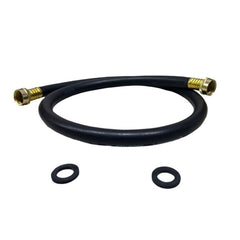WAL-RICH Wal-Rich 0802504 heavy duty rubber washing machine inlet hose 4 feet