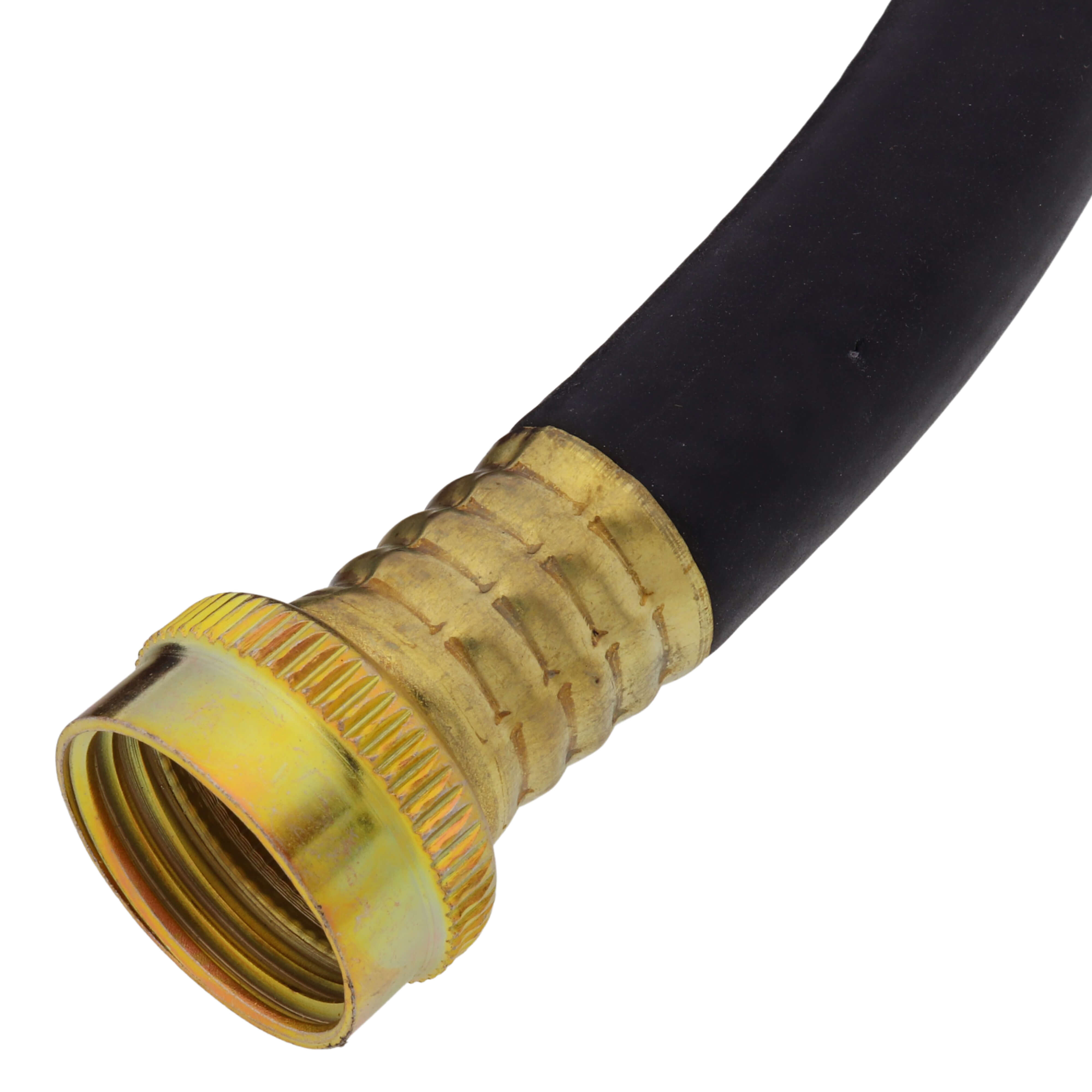 WAL-RICH Wal-Rich 0802505 5 foot heavy duty rubber washing machine inlet hose 1/2 inch ID 3/4 inch female replaces 27-13005