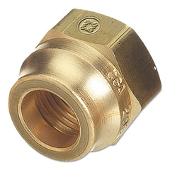 Western Enterprises F-30 Brass SAE Flare Tubing Connections Nut 500 PSIG Brass 0.75 in - 16