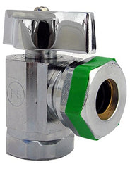LASCO Larsen Supply 2674094 Chrome Angle Valve 1/2 Fpt Quarter Turn