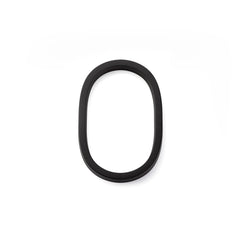 EMTEK Emtek 2830US19 Modern House Number 0 Flat Black