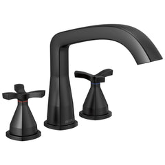 DELTA FAUCET Delta T27766-BL Stryke Three Hole Roman Tub Trim