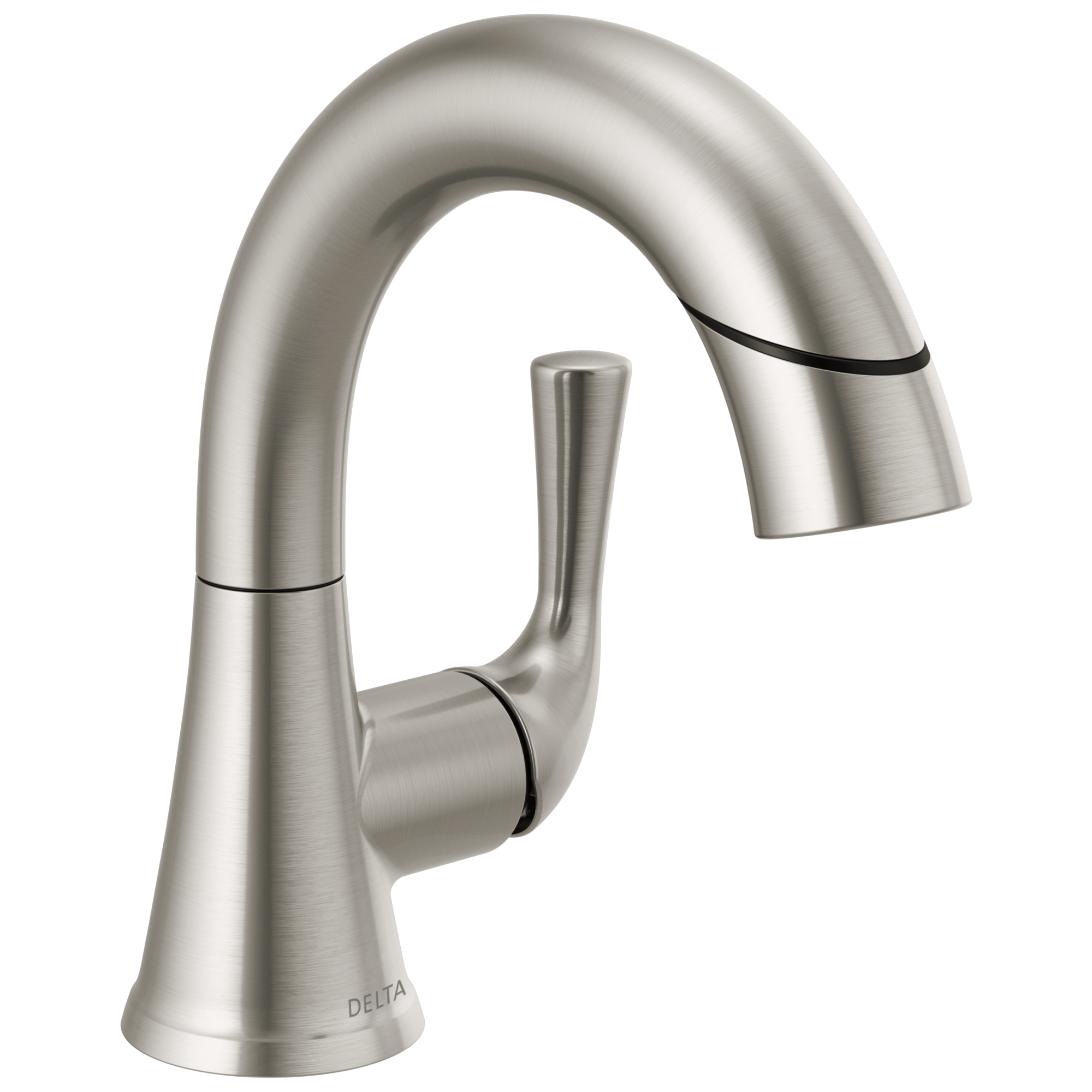 DELTA FAUCET Delta Faucet 533LF-SSPDMPU Kayra Single Handle Pull-Down Bathroom Faucet