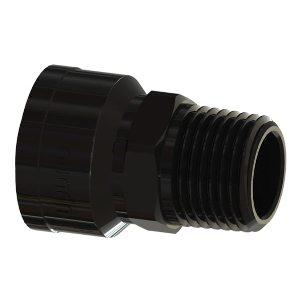 UPONOR Uponor TF4525050 TotalFit Adapter, 1/2 in Nominal, Push-to-Connect x MNPT