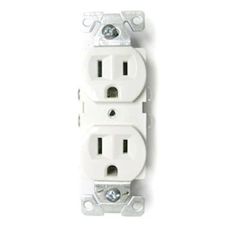 EATON Eaton CR15W Duplex Tamper-Resistant Receptacle 15A-125V NEMA 5-15R