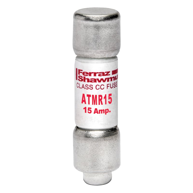 MERSEN Mersen ATMR15 15 Amp, 600 Volt, Class CC, Fast Acting Midget Fuse