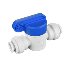 RWC John Guest PPSV040808WP Speedfit 1/4 in. Plastic 150 psi OD Tube Shut Off Valve