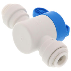 RWC John Guest PPSV040808WP Speedfit 1/4 in. Plastic 150 psi OD Tube Shut Off Valve