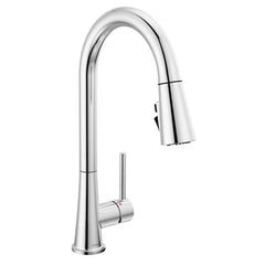 DELTA FAUCET Delta P7946LF Precept Single-Handle Pull Down Sprayer Kitchen Faucet with Deckplate Included