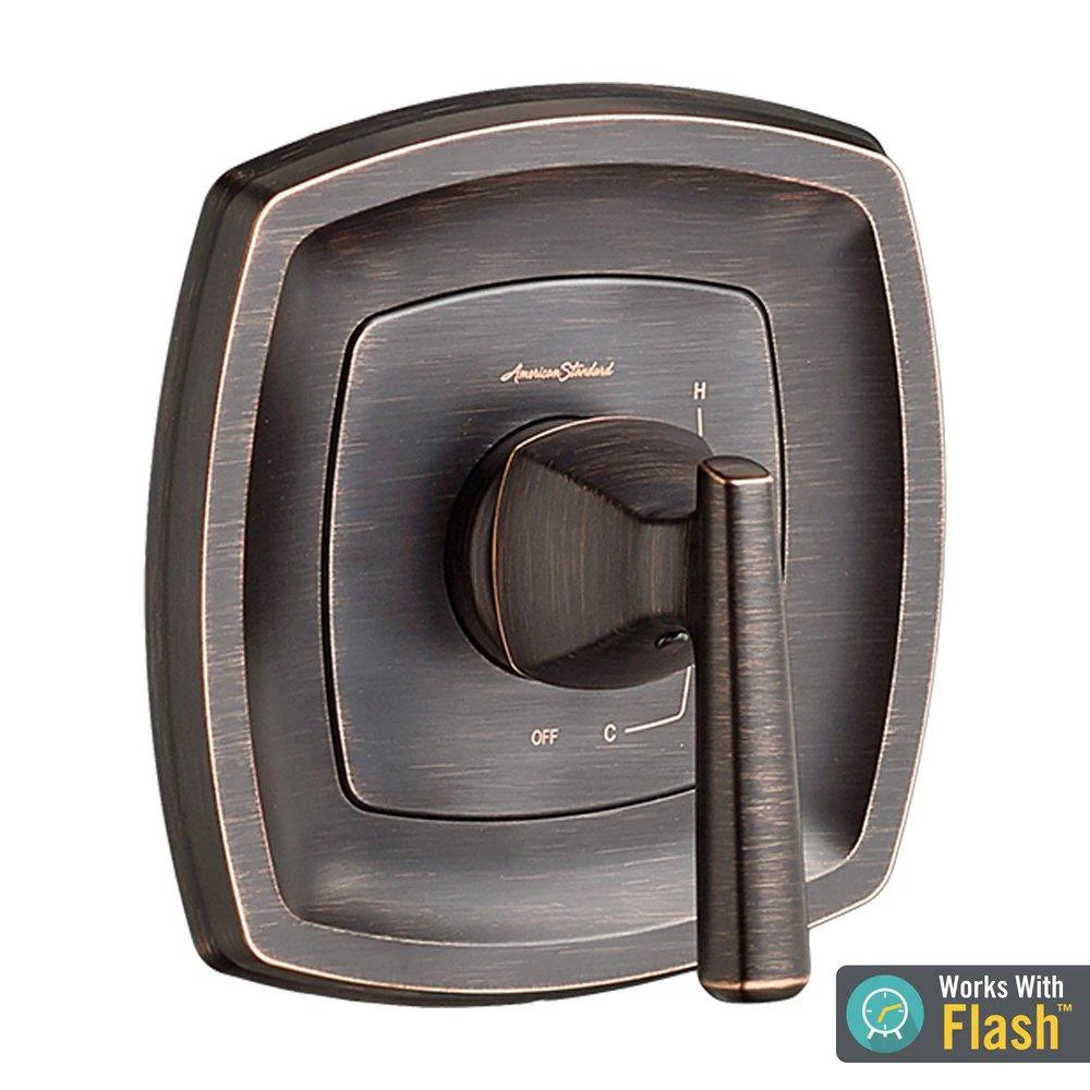 AMERICAN STANDARD American Standard TU018500.278 Edgemere Single Handle Pressure Balancing Valve Trim in Legacy Bronze