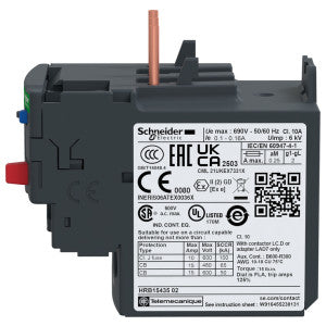 SCHNEIDER ELECTRIC Schneider Electric LRD16 Thermal Overload Relay 9 to 13 AMPS