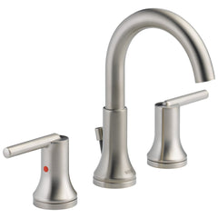 DELTA FAUCET Delta 3559-SSMPU-DST Trinsic Two Handle Widespread Bathroom Faucet