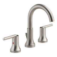 DELTA FAUCET Delta 3559-SSMPU-DST Trinsic Two Handle Widespread Bathroom Faucet