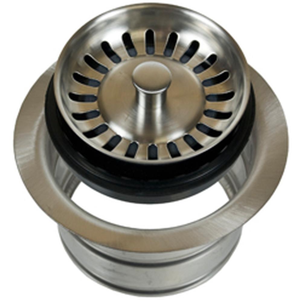 MOUNTAIN PLUMBING Mountain Plumbing MT202/MBC Classic Complete Stopper & Strainer Unit Waste Disposer Trim Extended Flange
