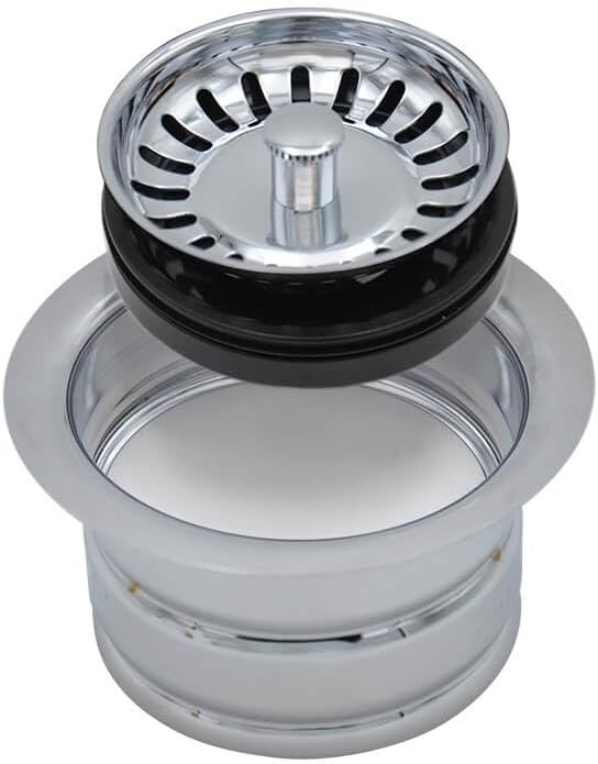 MOUNTAIN PLUMBING Mountain Plumbing MT202/MBC Classic Complete Stopper & Strainer Unit Waste Disposer Trim Extended Flange