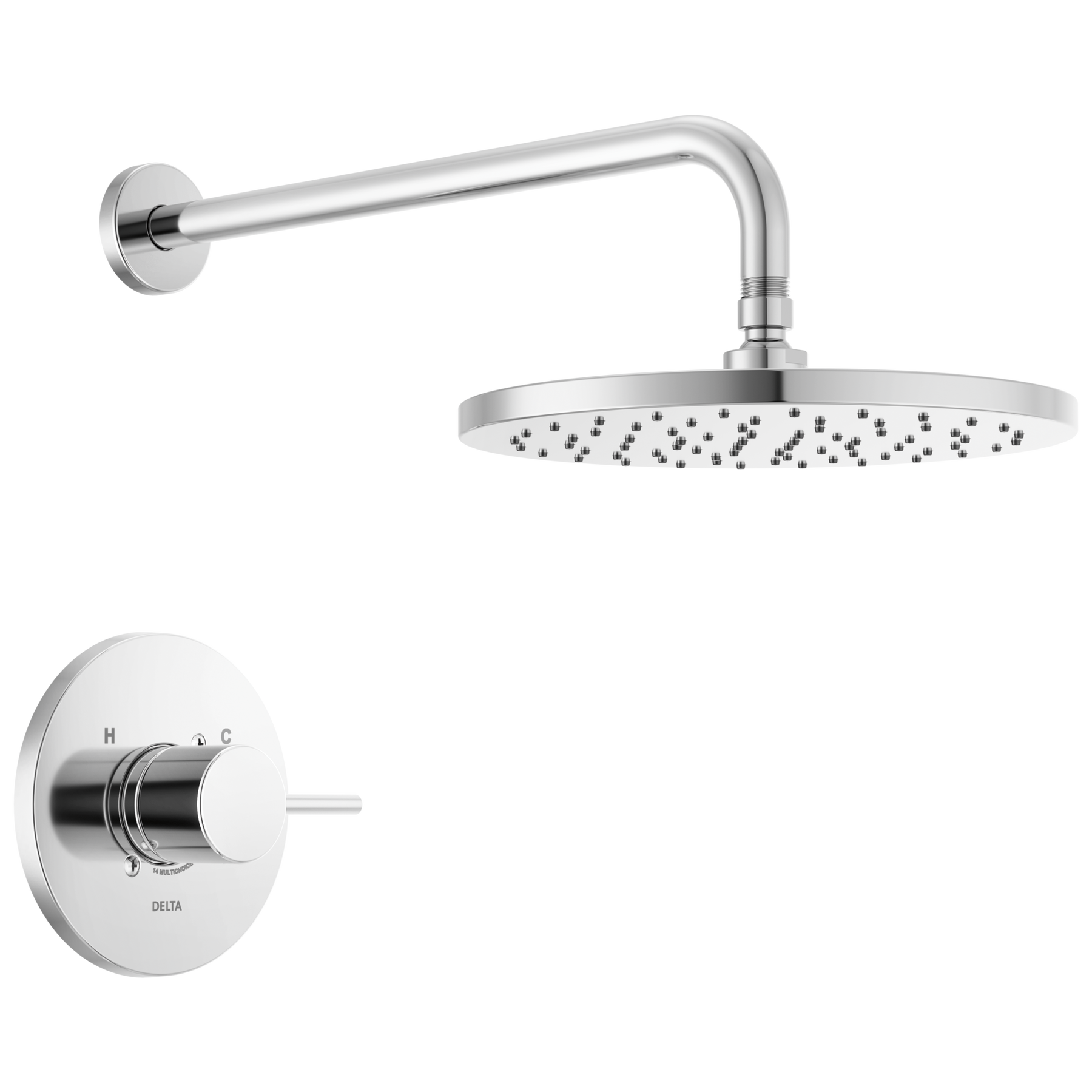 DELTA FAUCET Delta T14269-PP Modern Shower Trim 1.75GPM