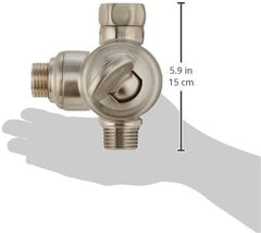 DELTA FAUCET Delta Faucet U4929-SS-PK 3-Way Shower Arm Diverter for Handshower, Stainless, 3.00 x 3.00 x 3.00 inches