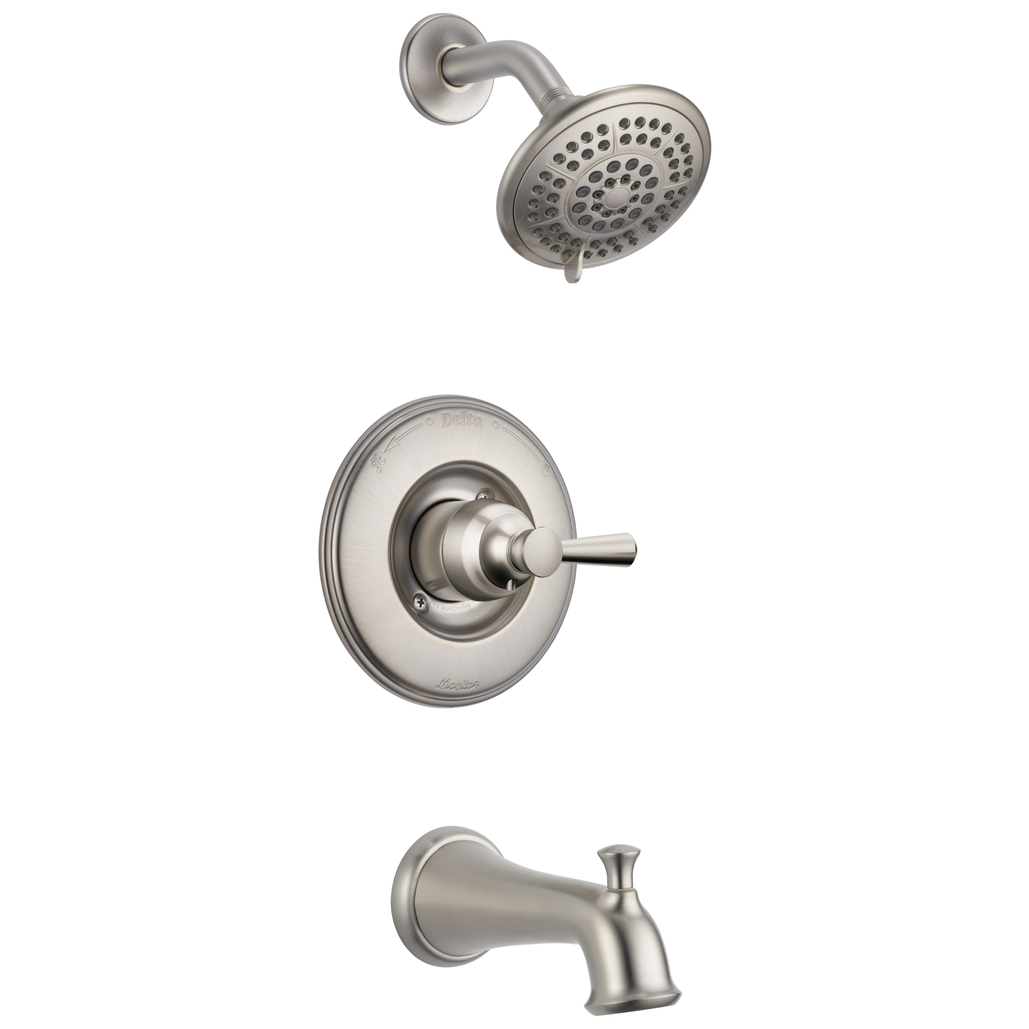 DELTA FAUCET Delta Faucet T14493-SS Tub/Shower Trim Only Brilliance Stainless