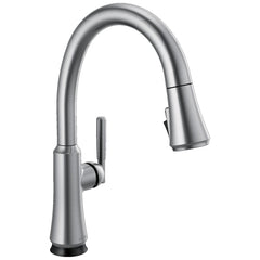 DELTA FAUCET Delta Faucet 9179T-DST Coranto Single Handle Pull Down Kitchen Faucet with Touch Activation 1.8 GPM