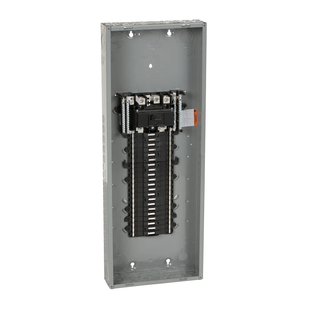SCHNEIDER ELECTRIC Square D QO142M200PCVP Load Center, 200A Convertible Main Breaker, 42 Spaces, 52 Circuits, NEMA 1