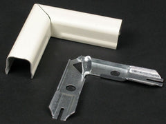 LEGRAND Wiremold 711WH 90 Degree Flat Elbow White