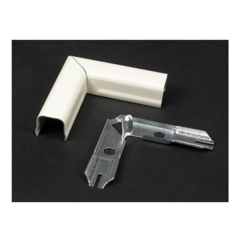 LEGRAND Wiremold 711WH 90 Degree Flat Elbow White