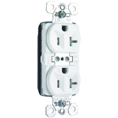 LEGRAND Legrand PTTR5362W Tamper-Resistant Duplex Receptacle 20 Amp 125 Volt