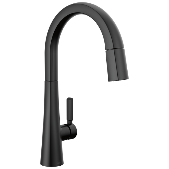 DELTA FAUCET Delta 9191-BL-DST Single Handle Pull-Down Kitchen Faucet 1.8 gpm