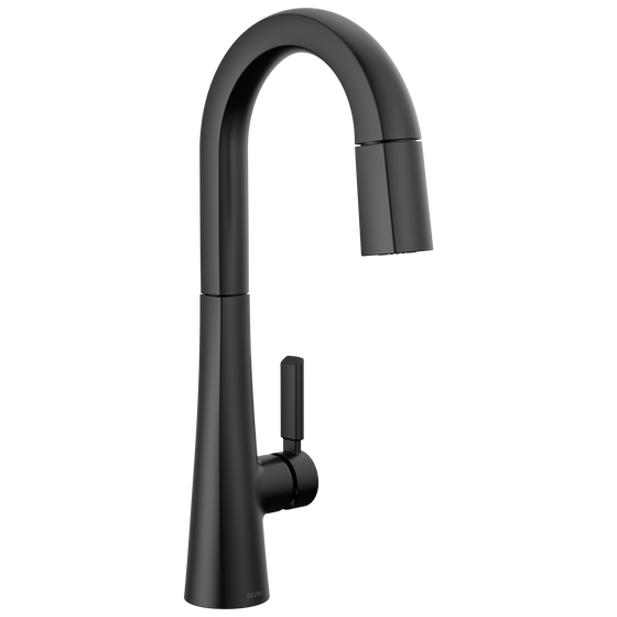 DELTA FAUCET Delta 9991-BL-DST Monrovia Single Handle Pull-Down Bar/Prep Faucet