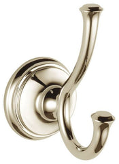 DELTA FAUCET Delta Faucet 79735-PN Double Robe Hook in Brilliance Polished Nickel