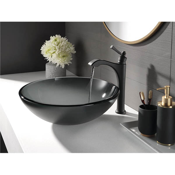 DELTA FAUCET Delta Faucet 756T-BL-DST Single Handle Tall Lavatory Faucet