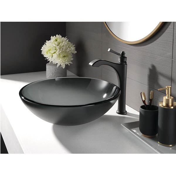 DELTA FAUCET Delta Faucet 756T-BL-DST Single Handle Tall Lavatory Faucet