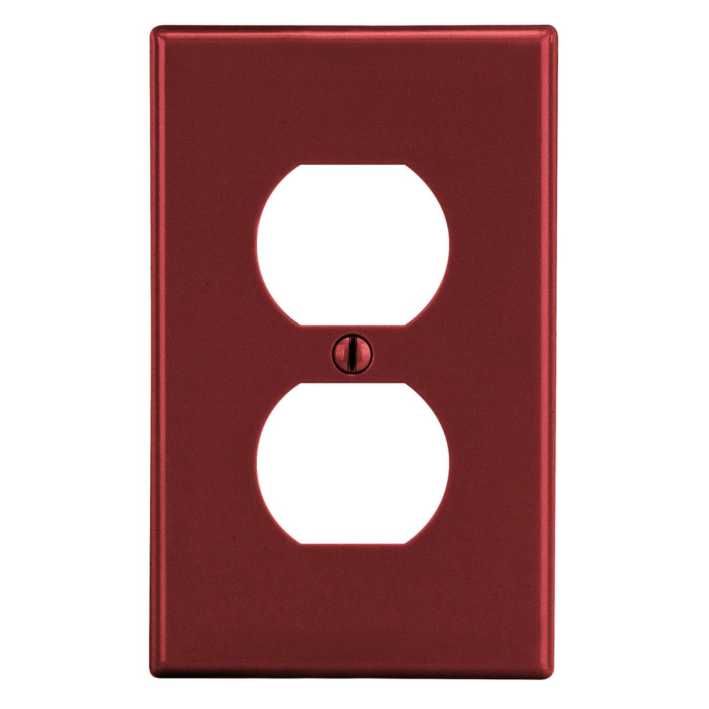 HUBBELL Hubbell Wiring Device-Kellems P8R HWDK P8R WALLPLATE 1-G 1) DUP RE
