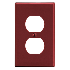 HUBBELL Hubbell Wiring Device-Kellems P8R HWDK P8R WALLPLATE 1-G 1) DUP RE