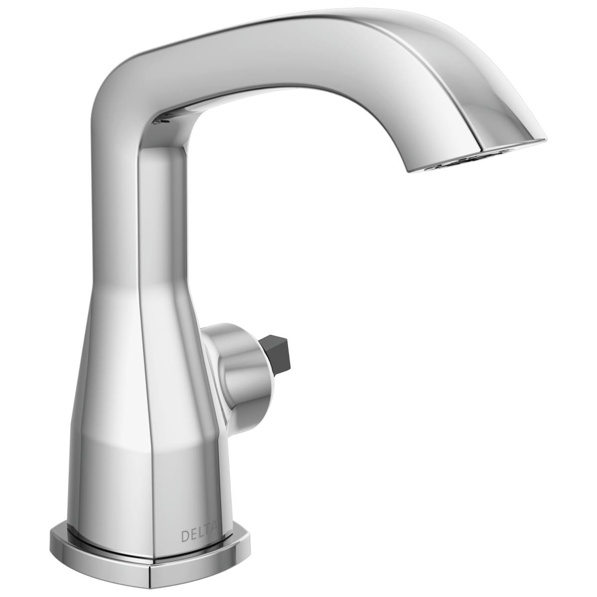 DELTA FAUCET Delta 576-LPU-LHP-DST Stryke Lavatory Faucet 4 Inch Spread Less Handle ADA WaterSense 1.2 Gallons per Minute Less Pop-up