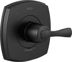 DELTA FAUCET Delta Faucet T14076-BL Stryke 14 Series Single Handle Valve Trim in Matte Black