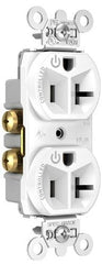 LEGRAND Legrand 5362CDW 20A 125V Dual Control Duplex Outlet White