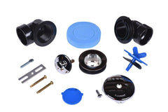 OATEY Dearborn A7225B True Blue Plastic Lift & Turn Drain in Chrome