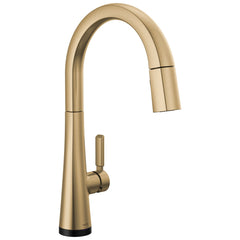 DELTA FAUCET Delta 9191T-CZ-PR-DST Monrovia Kitchen Faucet with Touch1O Technology 1 Lever ADA 1.8 Gallons per Minute