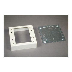 LEGRAND Wiremold 5747-2WH Raceway Box 500/700 2G Shallow Switch and Receptacle Device Box