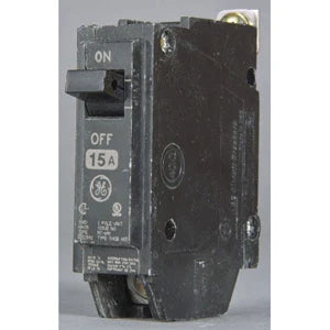 GENERAL ELECTRIC GE THQB1115 BREAKER CKT MINTR 120/240VAC 15A 10KA
