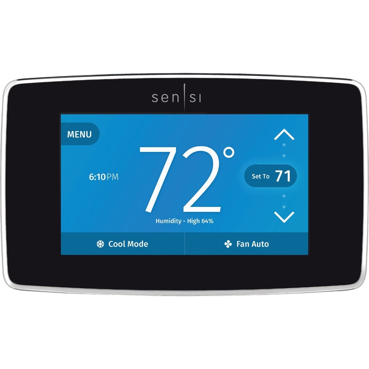 EMERSON Emerson ST75 Sensi WiFi 7-Day Programmable Black Digital Thermostat
