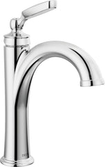 DELTA FAUCET Delta Faucet 532-MPU-DST Woodhurst Single Handle Monoblock Bathroom Sink Faucet in Chrome